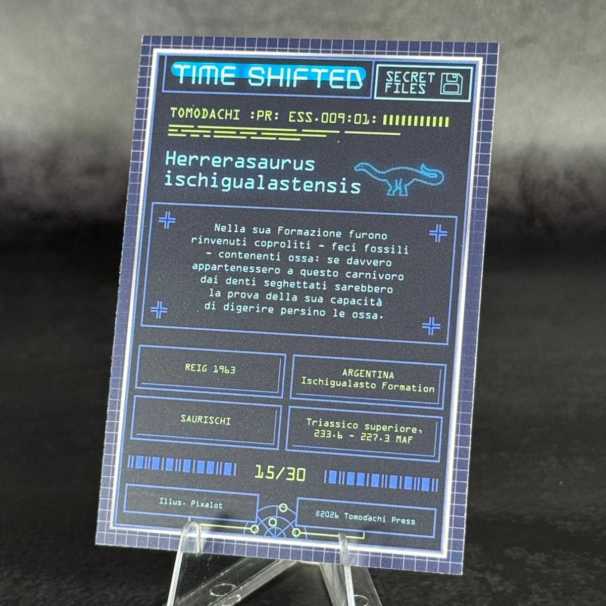 TS15 | Herrerasaurus ischigualastensis by Pixalot | BraccoTCG