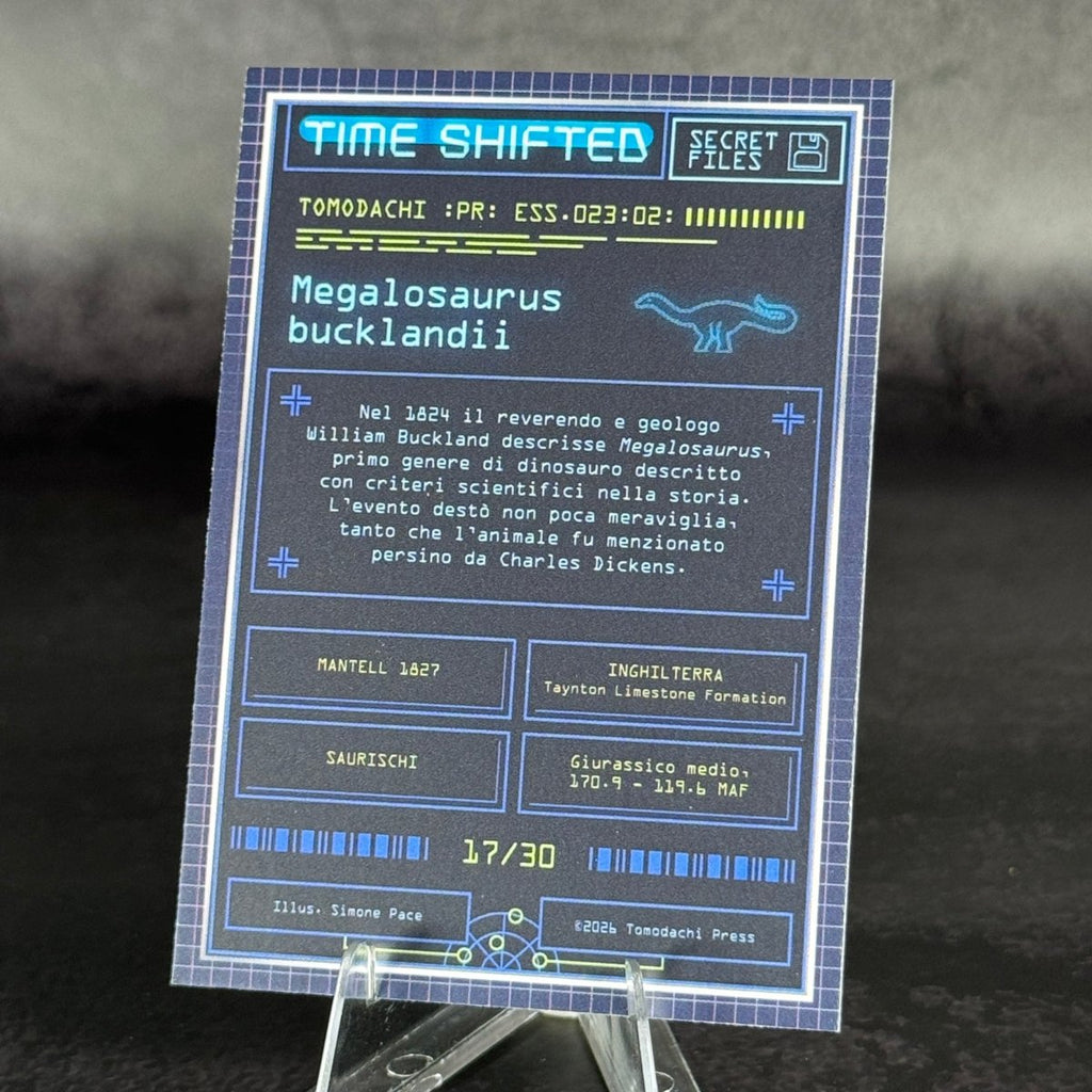 TS17 | Megalosaurus bucklandii by Simone Pace | BraccoTCG