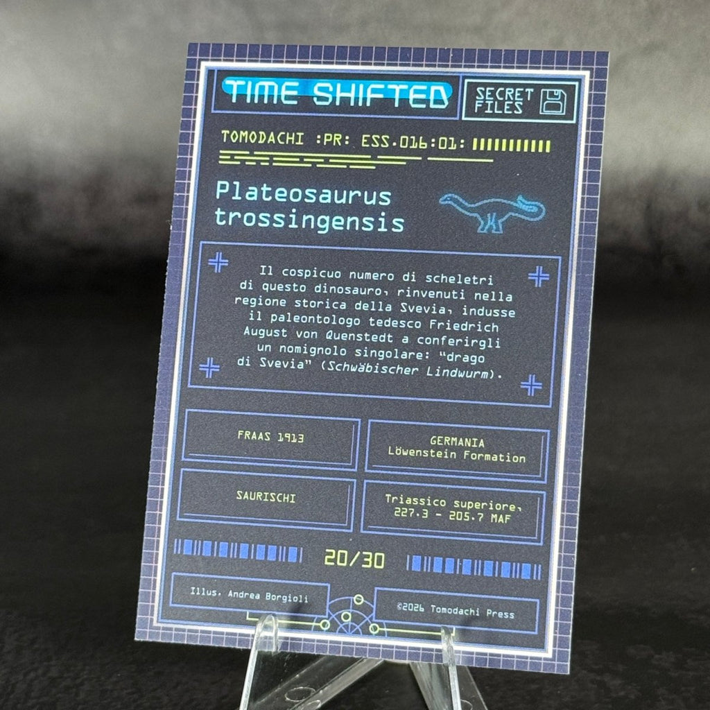 TS20 | Plateosaurus trossingensis by Andrea Borgioli | BraccoTCG