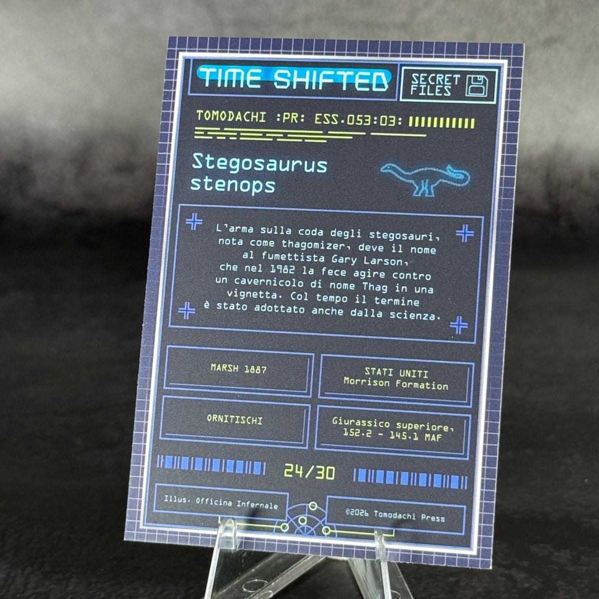 TS24 | Stegosaurus stenops by Officina Infernale | BraccoTCG