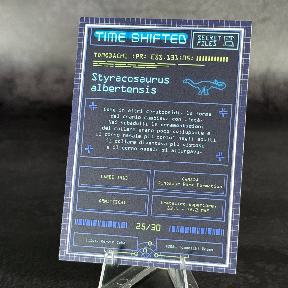 TS25 | Styracosaurus albertensis by Mervin Ceka | BraccoTCG